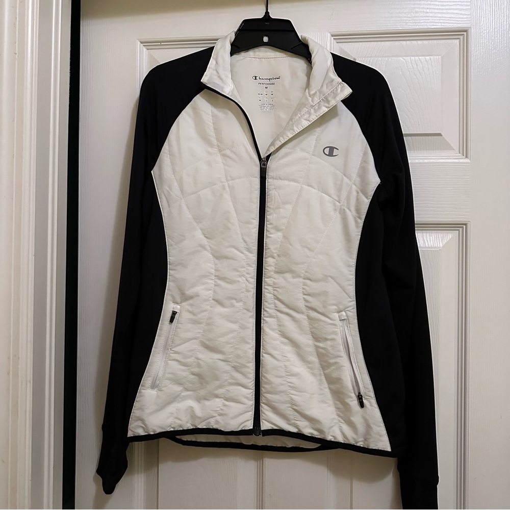 Champion Black and White Jacket